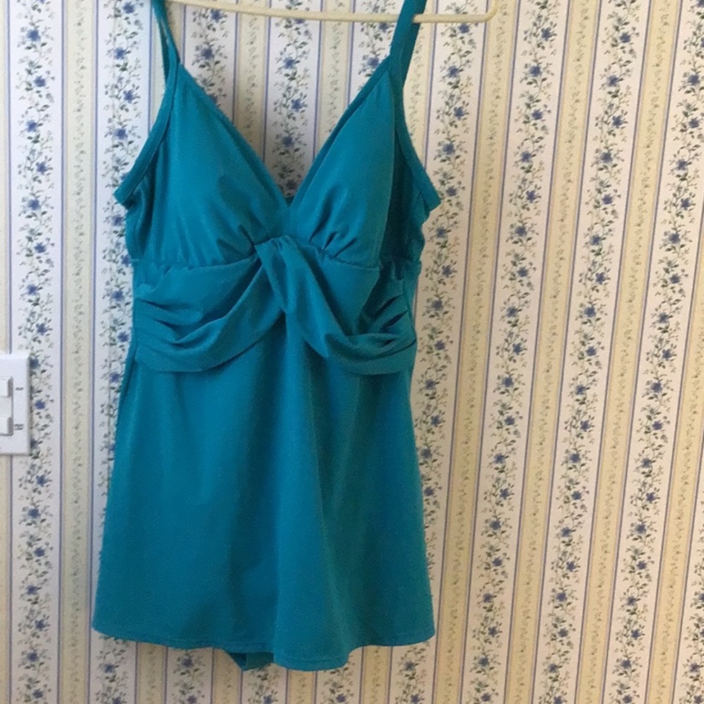 Jantzen Turquoise One Piece Swimsuit